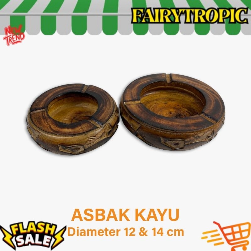 Asbak Kayu Ukir Tulisan Bali - Asbak Bali - Asbak Kayu - Asbak Rokok Kayu Murah - Bali Ashtray - Asb