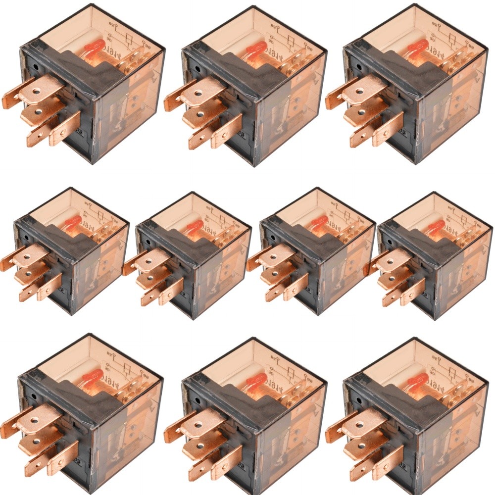 Waterproof Relay DC 12V 100A Relay SPDT 5 Pin Relay Car Heavy Duty Split Charge Waterproof Transpare