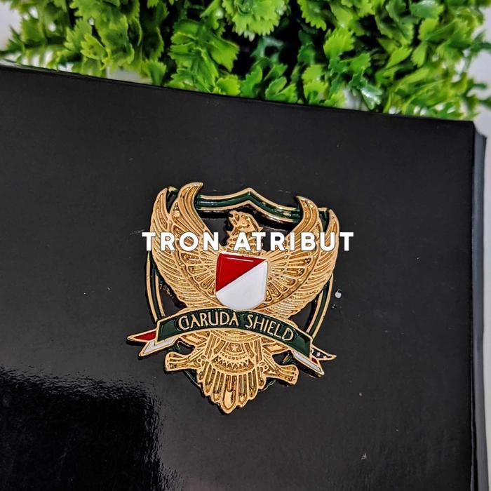 PIN WING GARUDA SHIELD TERBARU PREMIUM EXCLUSIVE - PAKU SEPUH EMAS