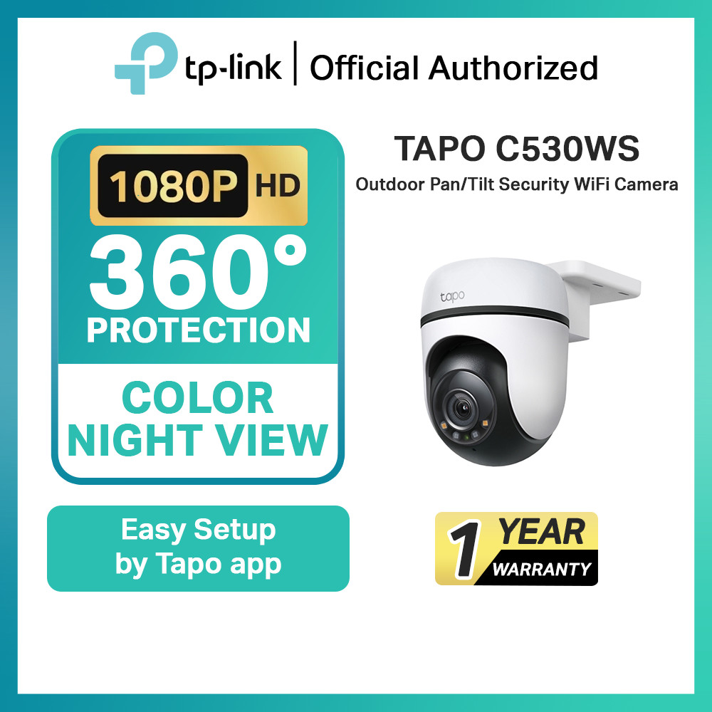 TP-Link Tapo C500 Kamera CCTV Outdoor 1080P 360 Derajat IP66 Tahan Air Night Vision Motion Detection