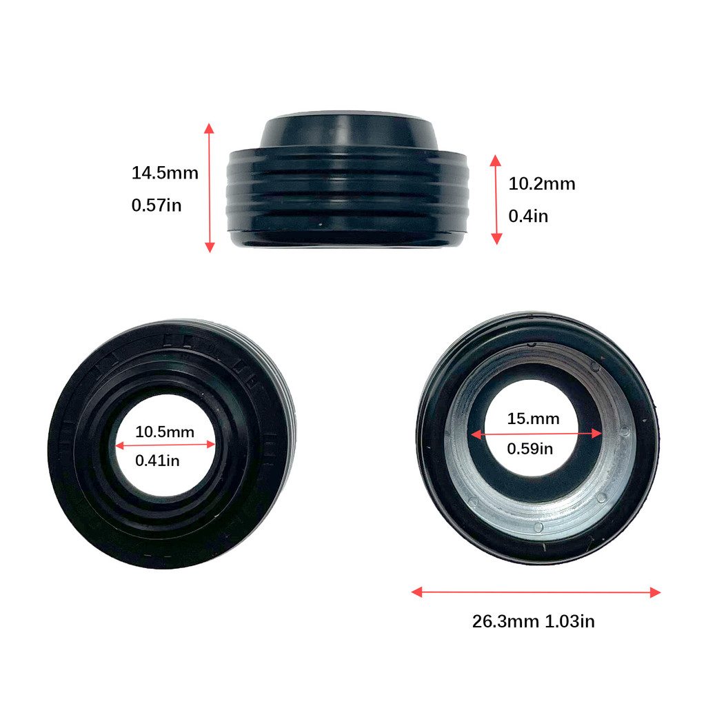 Free Shipping 10s compressor shaft seal oil seal 10s compressor oil seal Automotive air contioning 1