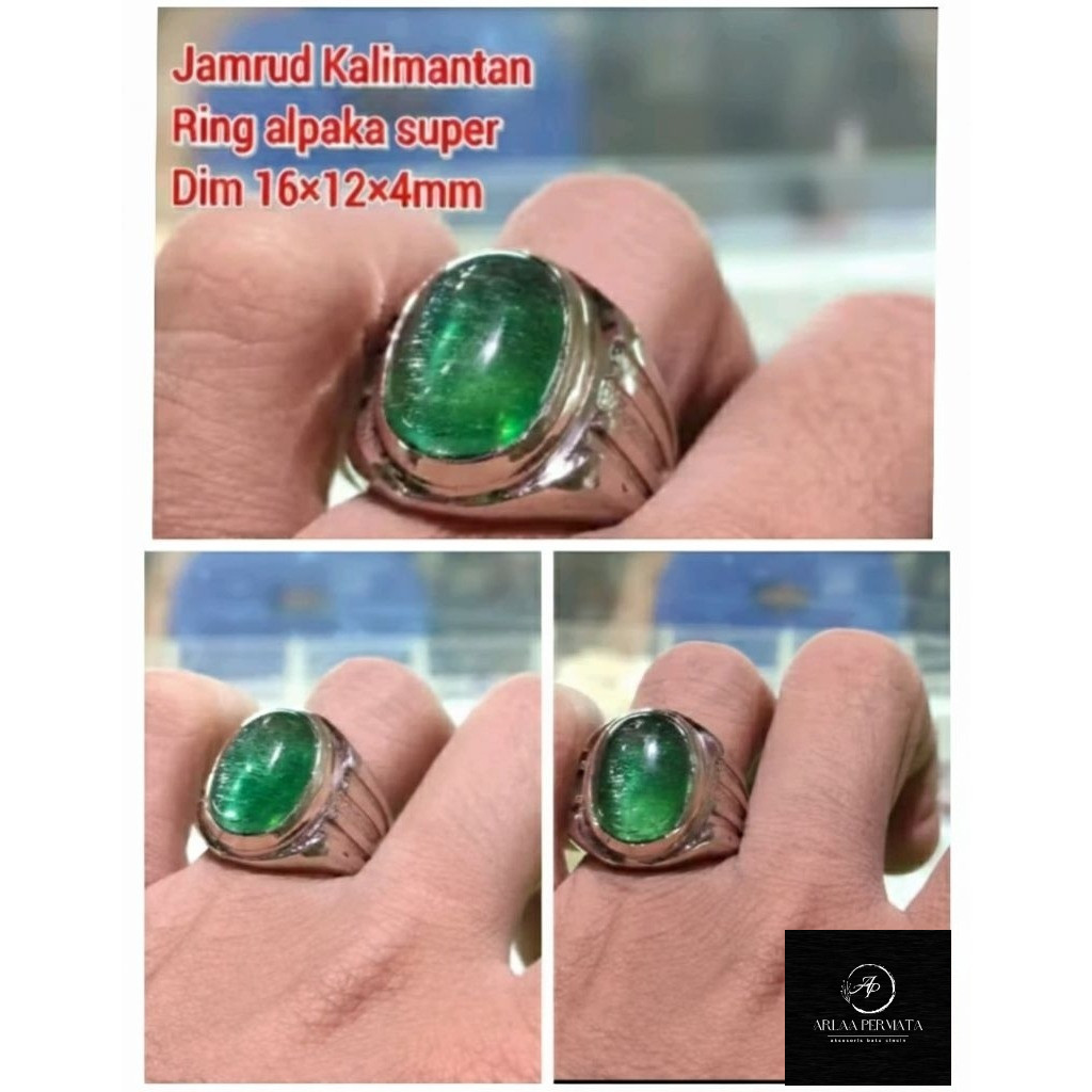 cincin batu Jamrud Kalimantan