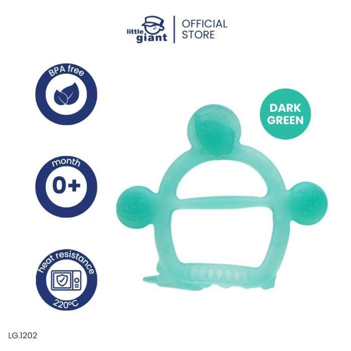 LITTLE GIANT THUMB TEETHER GLOVE TEETHER - thumb green