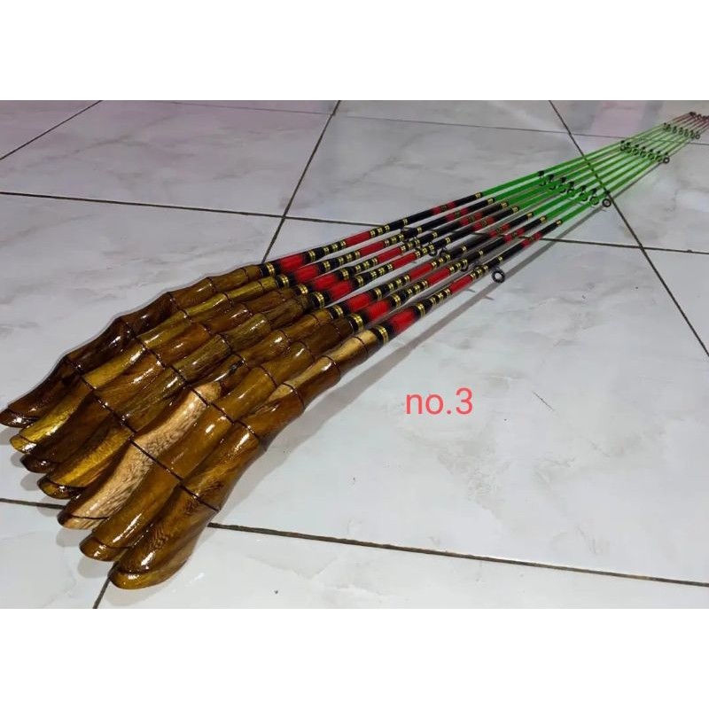 TERLARIS joran timbang sambung pahul