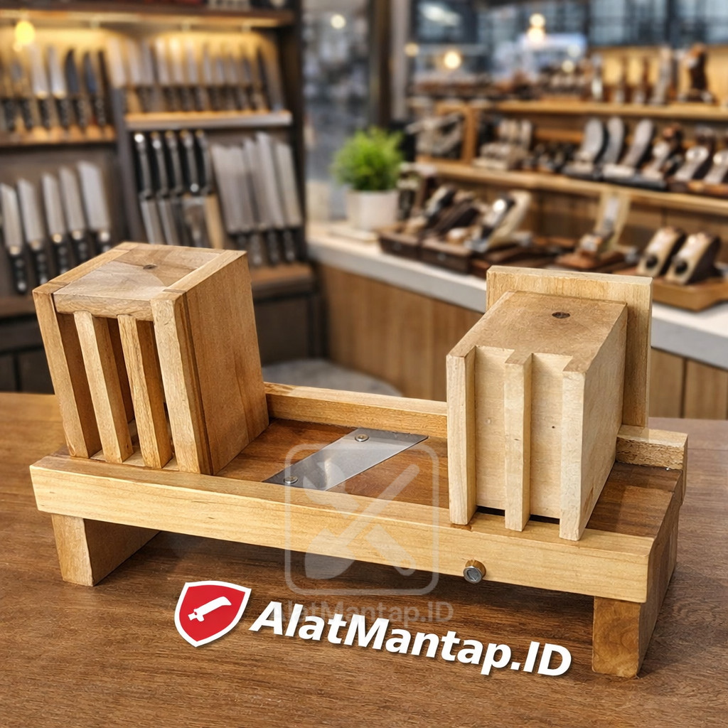 Alat Serut Kacang Kayu Jati AlatMantap.ID Manual Tajam Untuk Topping Kue Dan Martabak Manis Premium