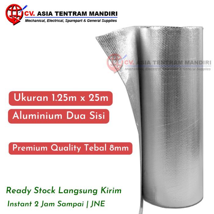ALUMINIUM BUBBLE FOIL DOUBLE CUSTOM ORDER - Tebal 4mm