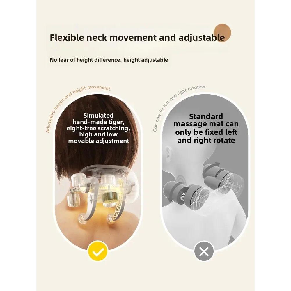 Massager Shoulder Cervical Spine Waist Back Kneang air Cushion Multifunctional Cushion Massager