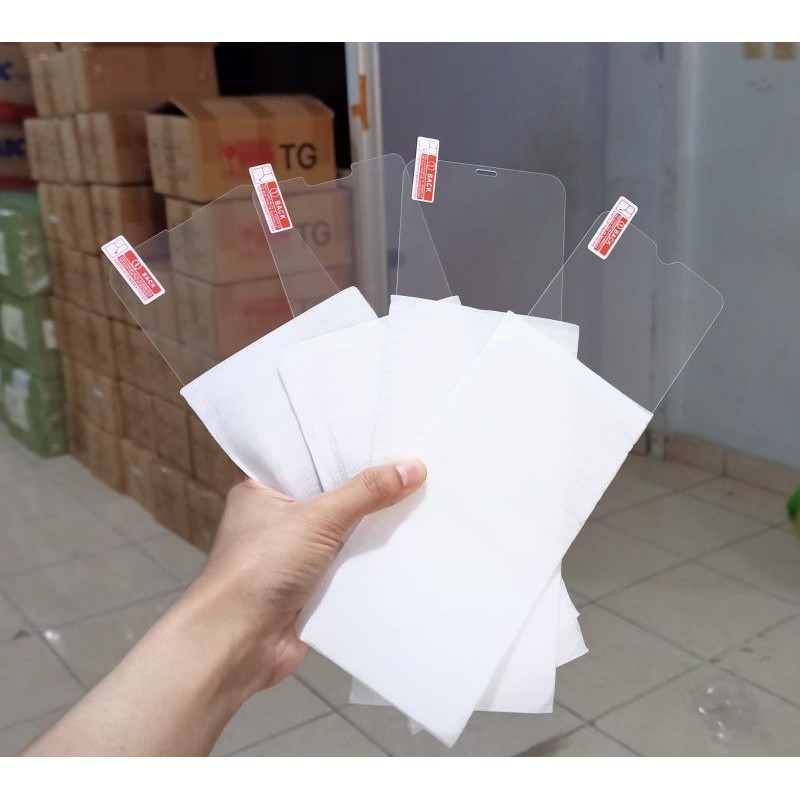 TG BENING UNIVERSAL TG Bening Tempered Glass Anti Gores Pelindung Layar Ukuran Layar 6,1 6,2 6,3 6,4