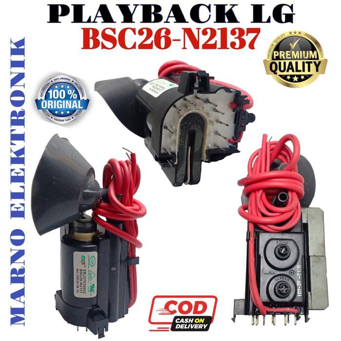 PLAYBACK FLYBACK TV LG 29 INC BSC26-N2137 BSC26 N2137 ORIGINAL sperpart