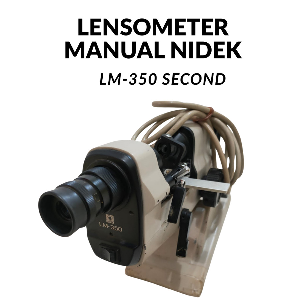 Lensometer Manual NIDEK LM-350 Second | Alat Ukur Lensa Optik | Fungsi Normal