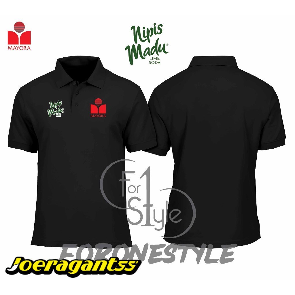 POLOSHIRT MAYORA - POLO BERKERAH MAYORA NIPIS MADU - POLO MAYORA NIPIS MADU