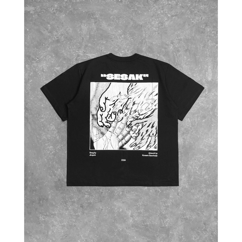 (COD) Jirapah - Sesak | Tshirt (Black)