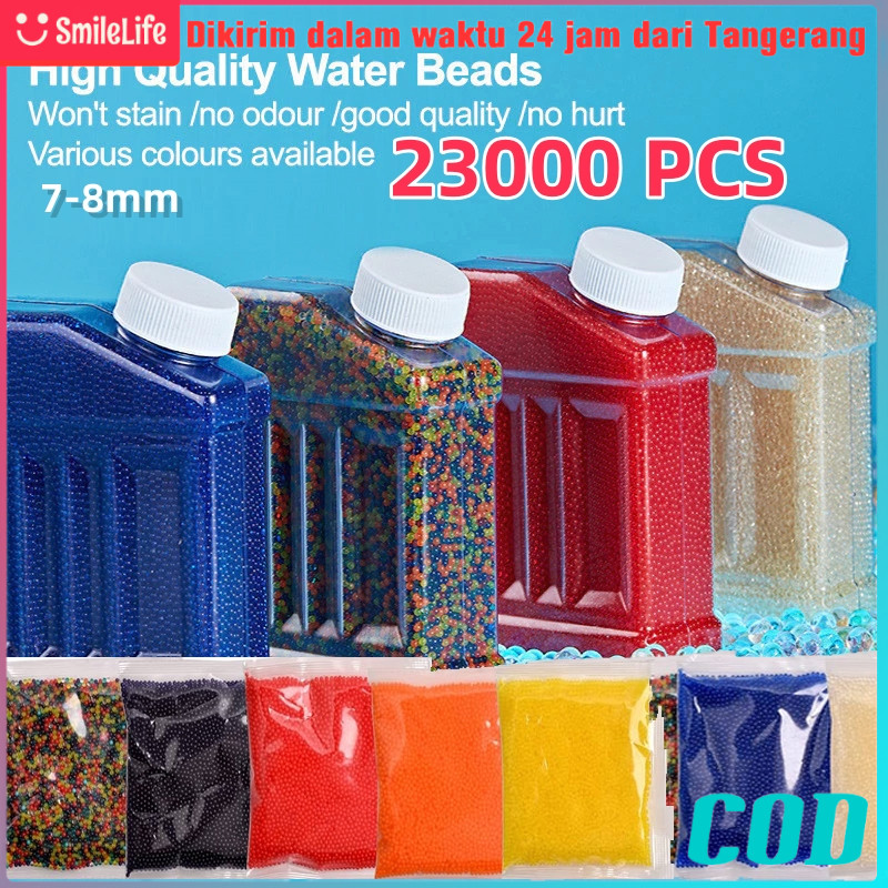 23000 Butir Bola Air Kristal - Bola Gel Penyerap Air Ball Water Gel Smilelife