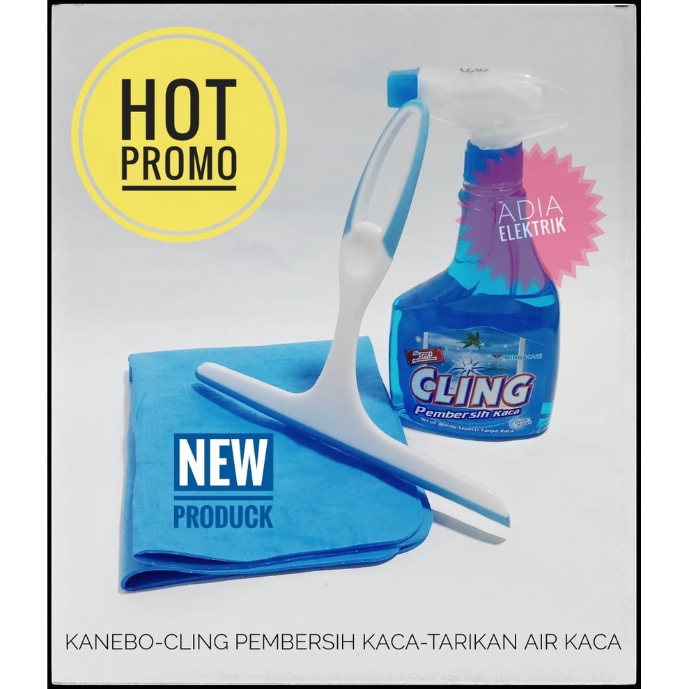 Paket Alat Kebersihan Hemat 3 In 1 / Paket Kebersihan Rumah Murah /Alat Pembersih Kaca / Paket Perle