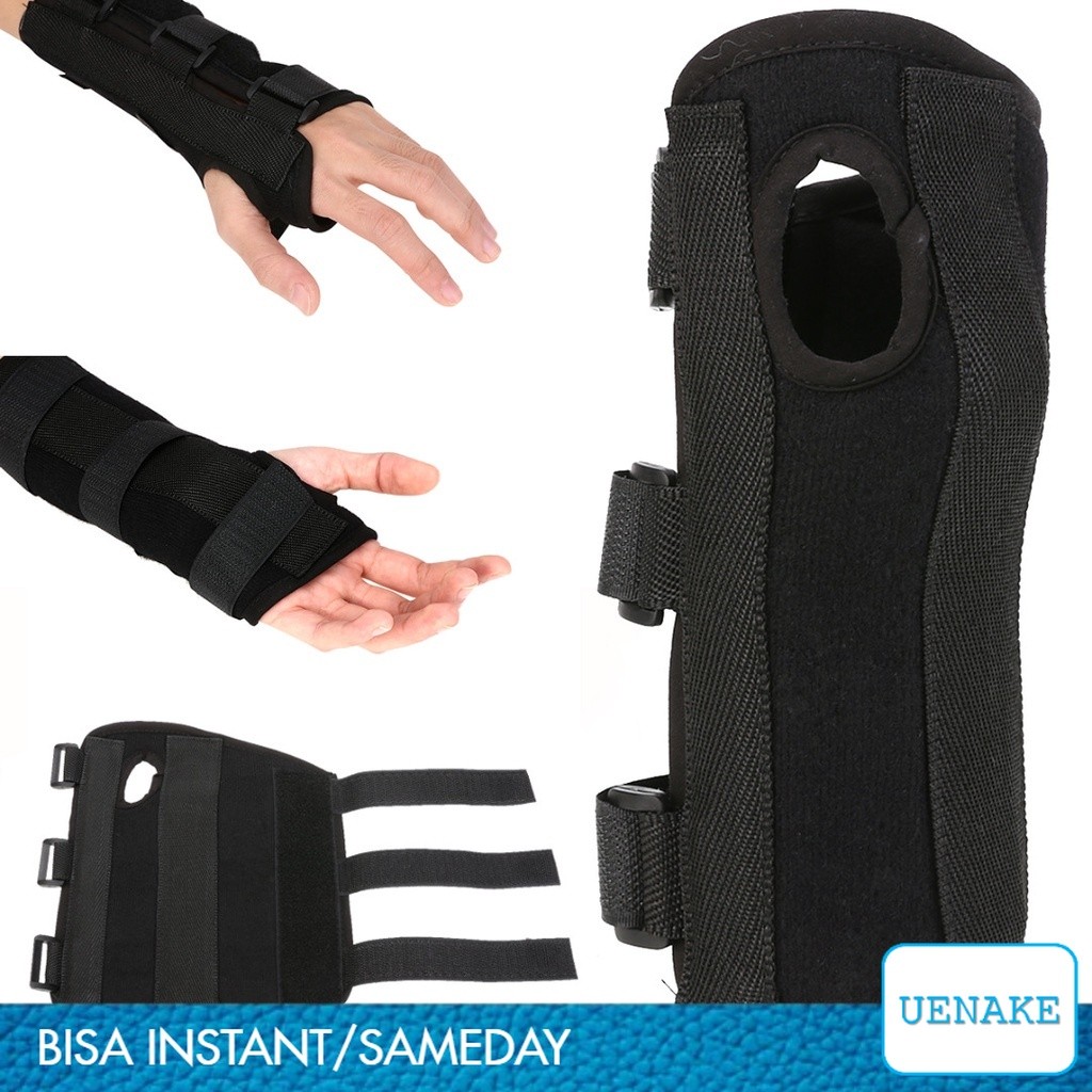 CIMOSHOP - Deker cidera Pergelangan Tangan Splint pergelangan tangan strap