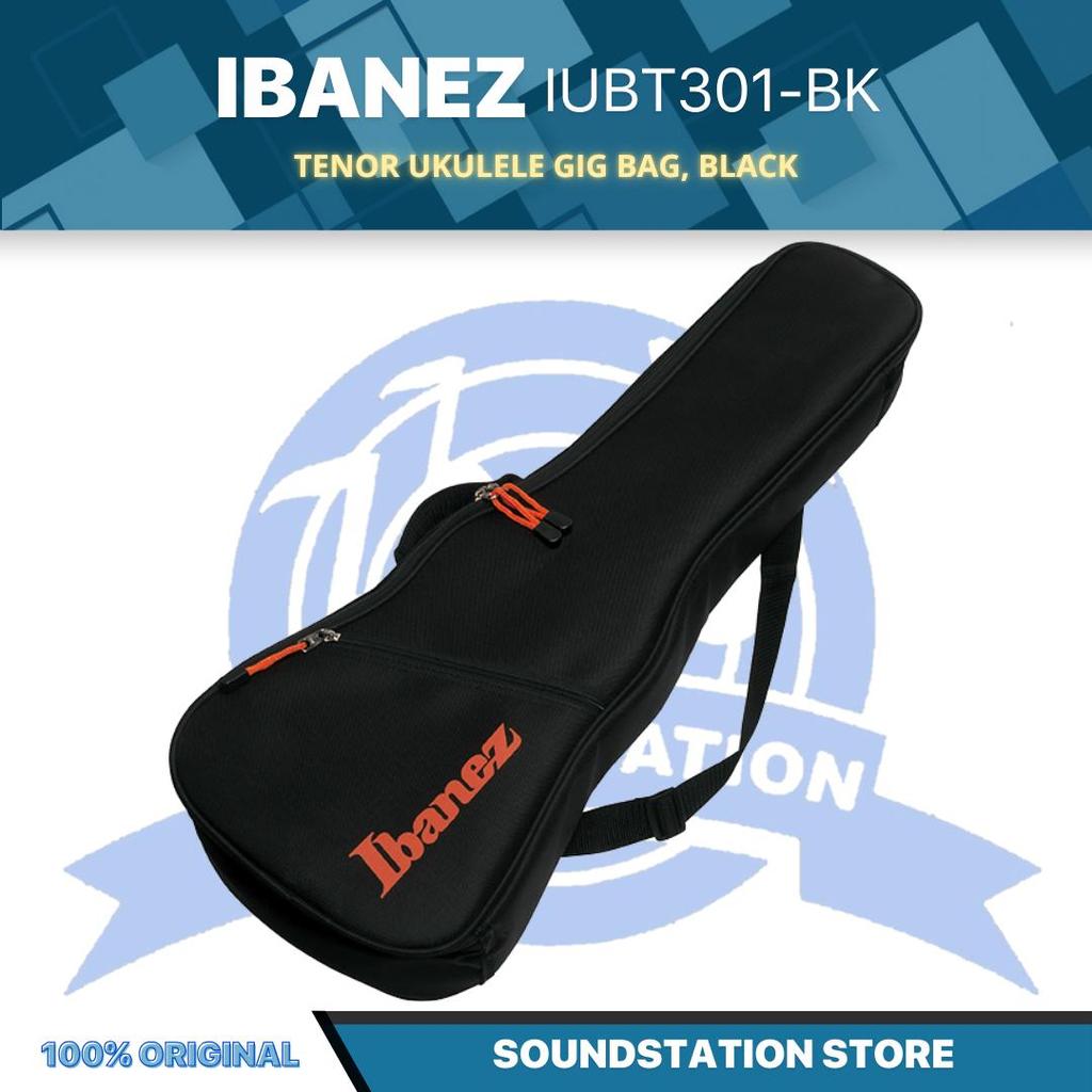 Ibanez IUBT301-BK Gig bag for Tenor Ukulele - Tas Ukulele Tenor Original Asli