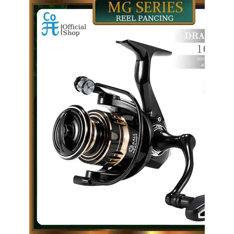 TERLARIS Daido Reel Pancing Spinning Series MG1000 - MG7000 Gear Ratio 5.2:1 Premium Standard Rell R
