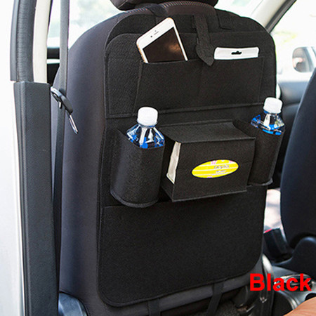 HuiER 1PC Car-styling Car Seat Cover Auto Car Back Seat Boot Organizer Multi-Pocket Storage Containe