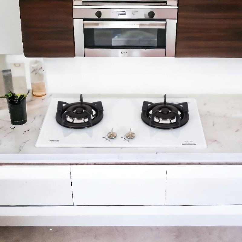 Kompor Tanam Rinnai RB 2GHC(OW) / RB2GHC(OW) 2 Tungku