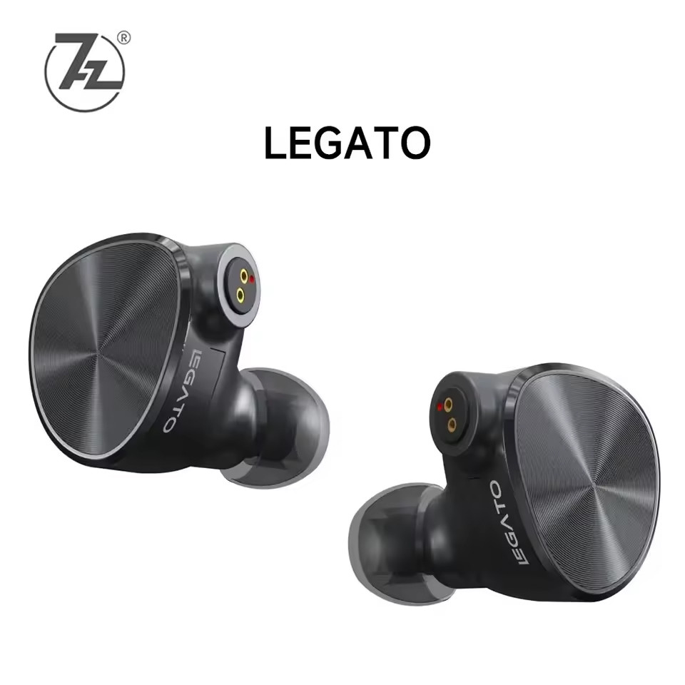 7HZ Legato Dual Dynamic Drivers HiFi in-Ear Monitors Earphones with 2Pin 3.5mm Cable
