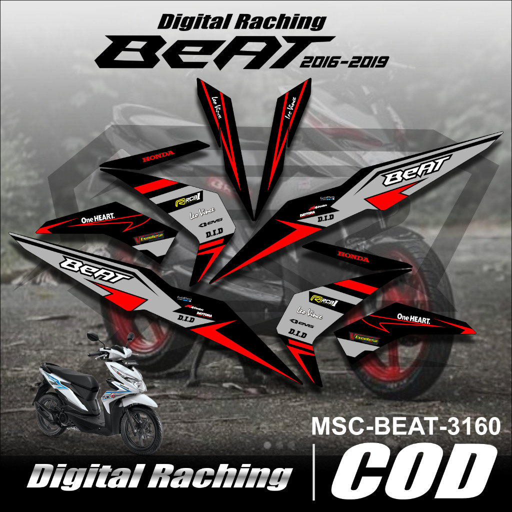 3161-STIKER Skotlet STRIPING BEAT FI SREET EPS 2016-2019 DESAIN RACING - STRIPING BEAT DESAIN RACING