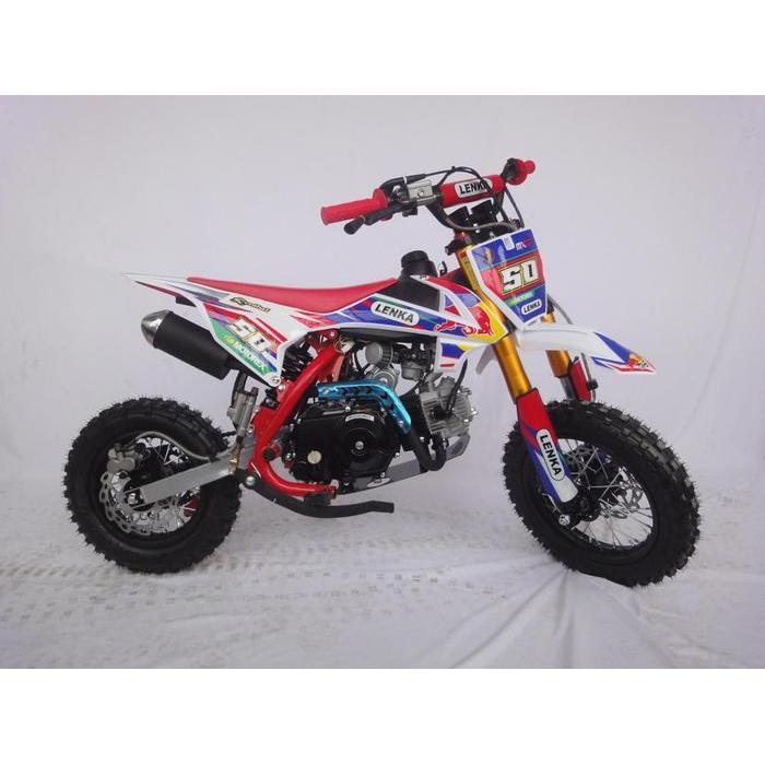 Motor Mini Medium Trail 50Cc Matic 4Tak Lenka Mxgp50 - Merah