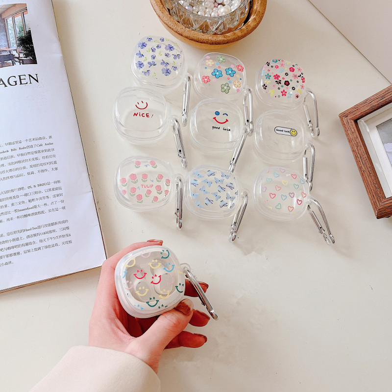 Baseus WM01/WM02 Bluetooth Headset Protective Case Baseus E3 Cartoon Transparent Soft Case WM05 WM02