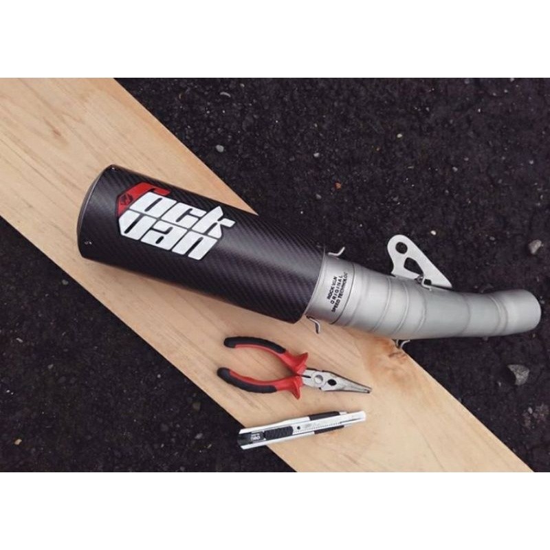 Knalpot Rockvan Yamaha R6 mid pipe YamahaR6 Original rockvan