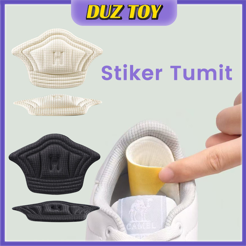 Insole 1 Pasang Insole Sepatu Kebesaran Insole Anti Lecet Insole Pelindung Tumit Bantalan Tumit Ganj