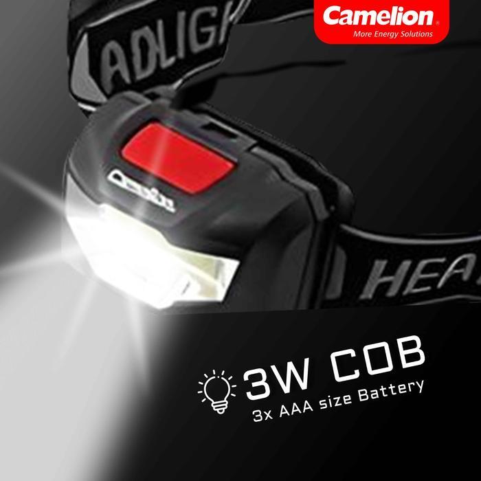 Camelion Head Lamp LED 3W S58 - Head Lamp Camelion LED