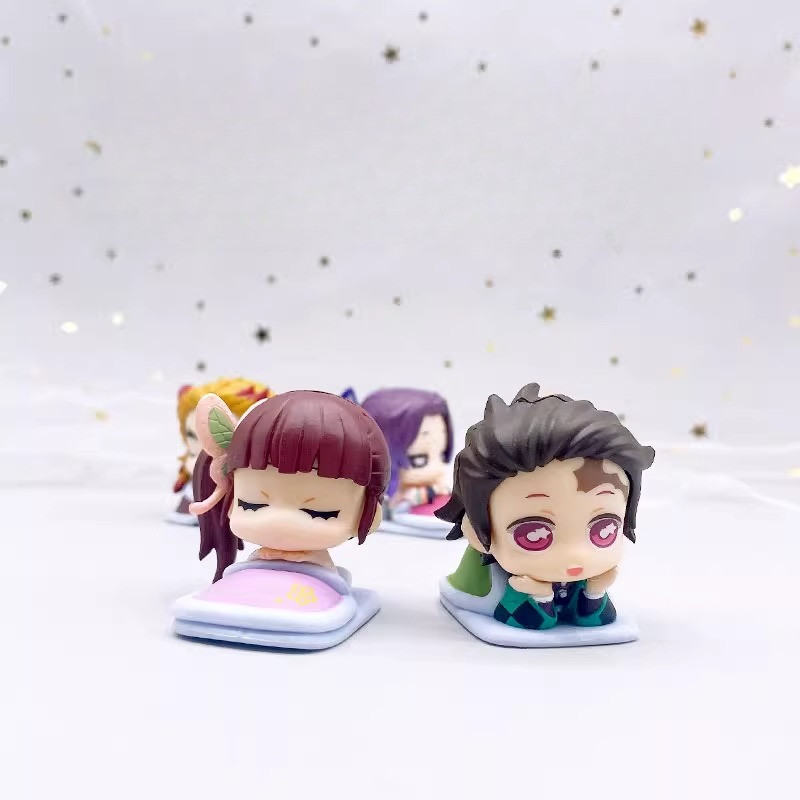 Demon Slayer Sleep Tokitou Muicherou Q Version Sleeping Pose Tokitou Muichirou Shinazugawa Sanemi Ac