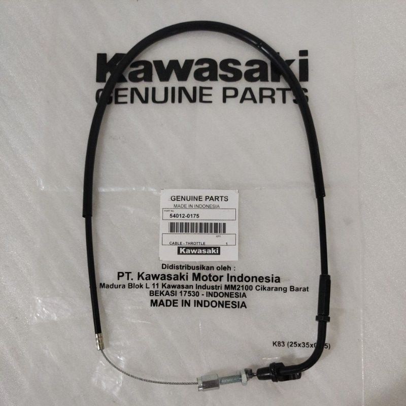 Kabel Gas Throttle Cable Kawasaki ZX 130 ZX130 Original -12PART