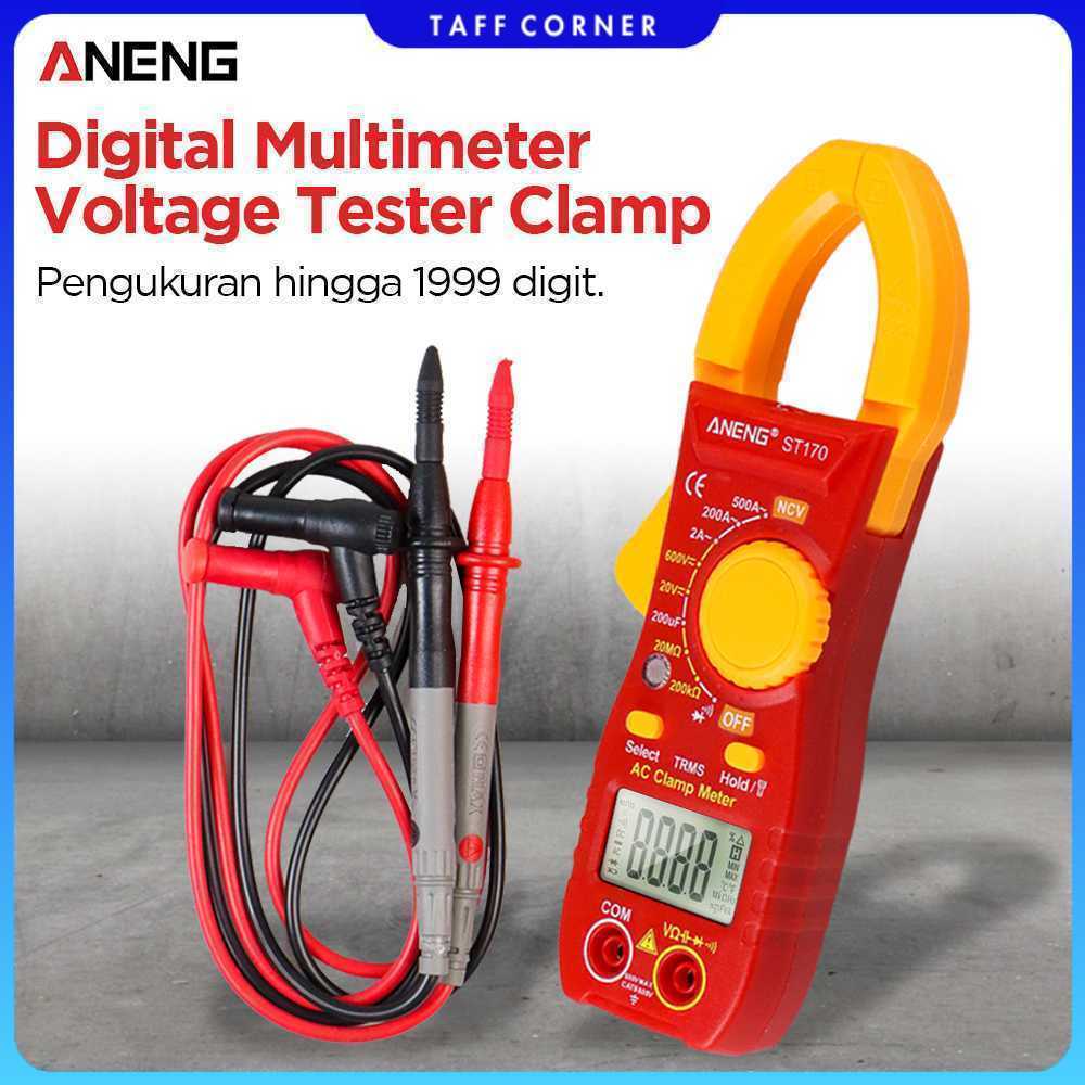 ANENG Digital Multimeter Tang Ampere Voltage NCV Tester Clamp - ST170