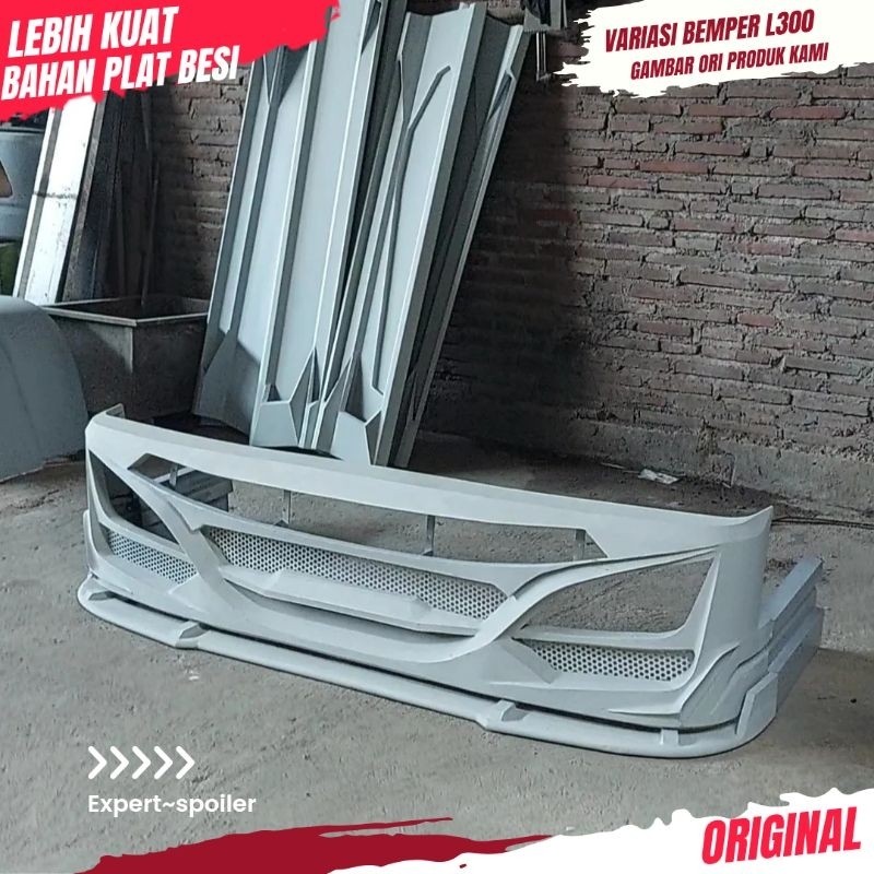 Bemper L300 Model Patriot Bahan Plat Ready Siap Kirim