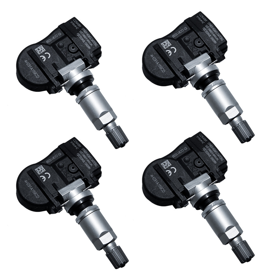 4H231A159CD Tire Pressure Monitor sensor 4pcs For Super V8 20082009 SType XFR XJ XK Vanden Plas For 