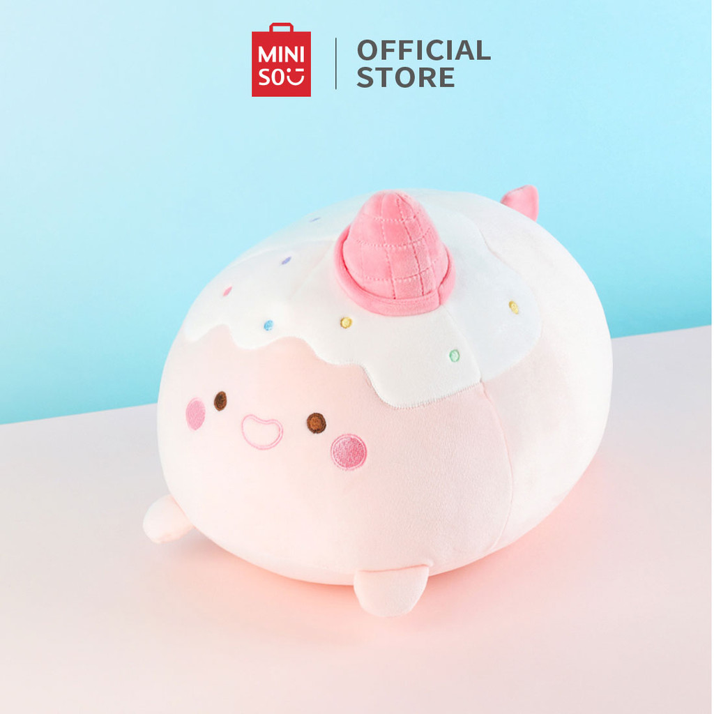 MINISO Boneka Bantal Guling Lucu Lembut Plush Mainan Boneka Mainan Mewah Bantal Bayi Doll Mini Plush