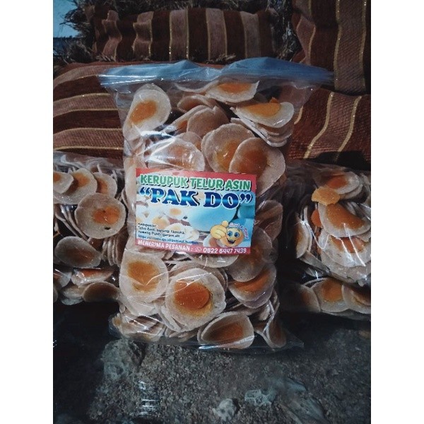 vyn - kerupuk telur asin masir mentah grosir