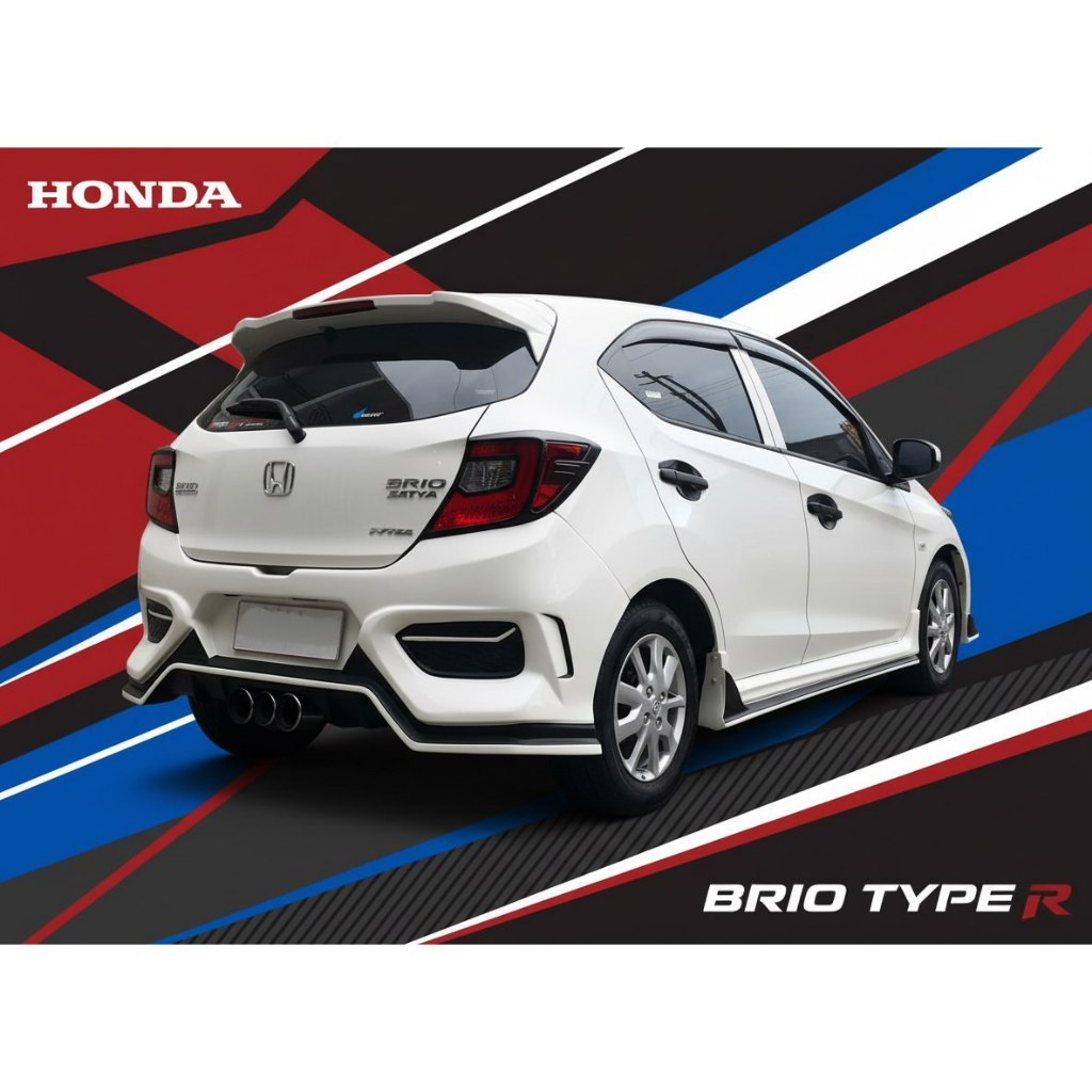 cicilan 0% bodykit honda new brio bodykit brio bodykit brio type r 2018 2019 2020 2021 2022