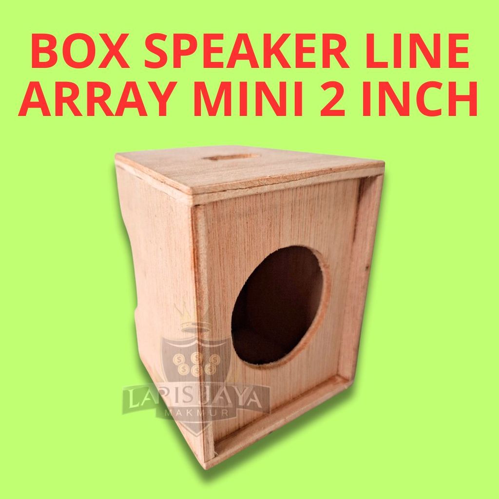 Box Speaker Mini Line Array 2 Inch Single untuk Audio Custom