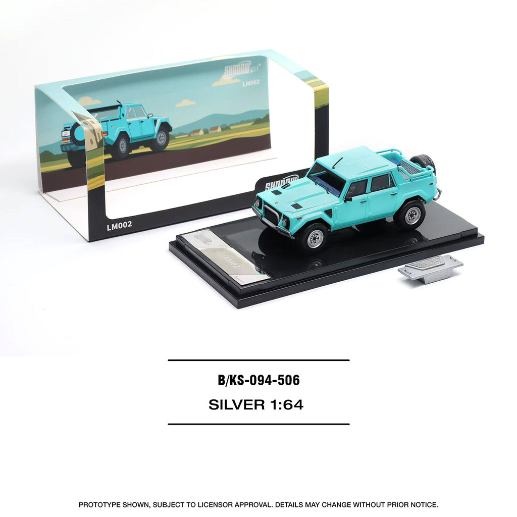 In Stock Shadow Pro 1：64 Minicar Lamborghini Off-Road Vehicle LM002 Alloy Diecast  Cars for Boy Gift