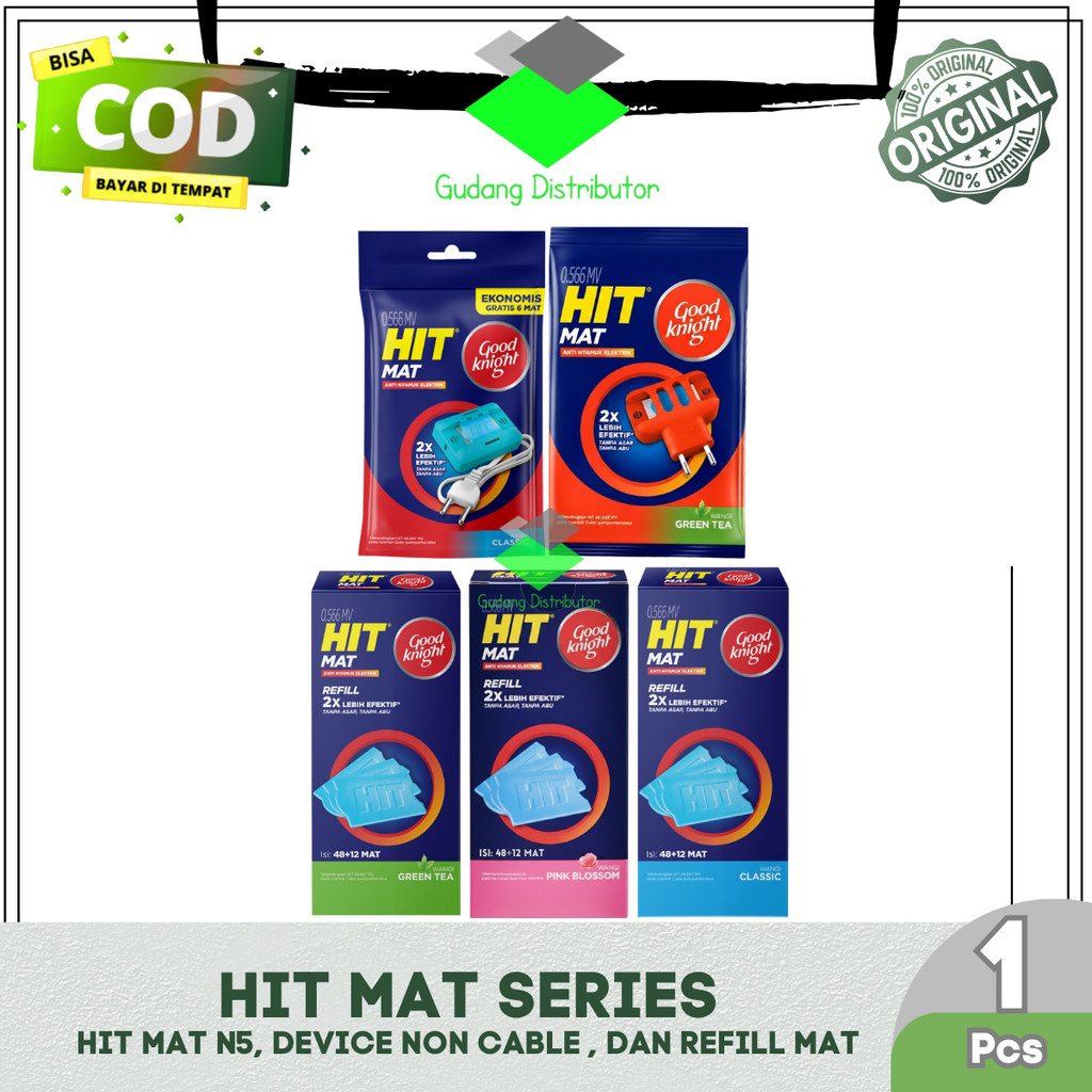 PROMO HIT MAT SERIES - HIT MAT ELEKTRIK ANTI NYAMUK - HIT ELEKTRIK MAT DAN REFILL