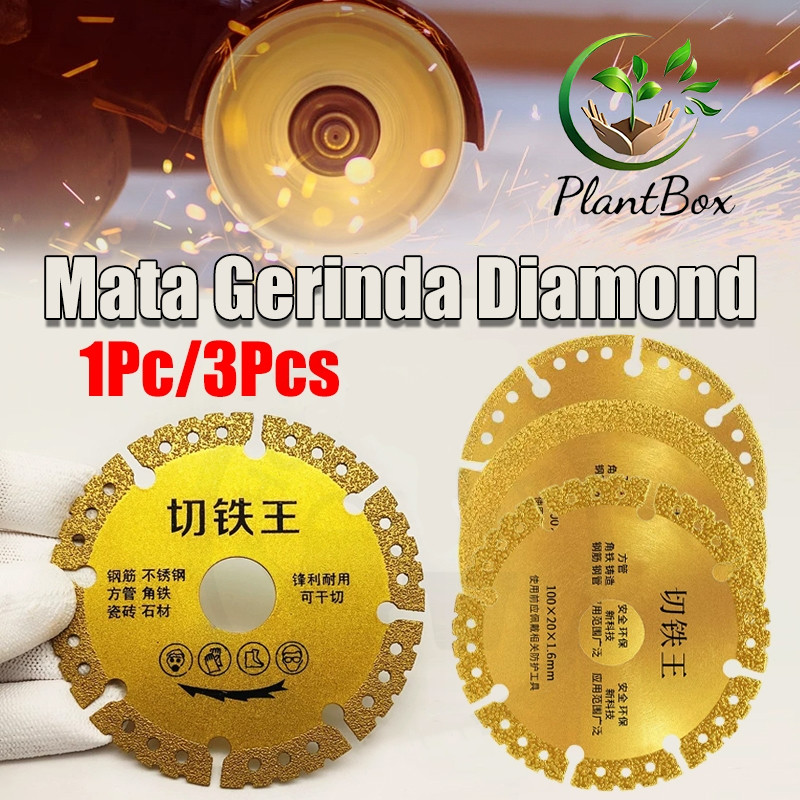 Mata Gerinda Diamond Mata Gergaji Circular Mata Gerinda Besi/Kayu/Keramik Pisau Gergaji Pemotong