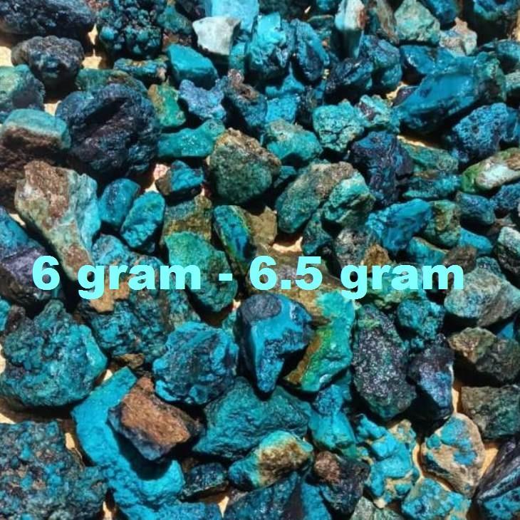 batu bacan doko campur palamea 6gr - 6.5gr asli natural dominan BIRU , batu yang dikirim secara rand
