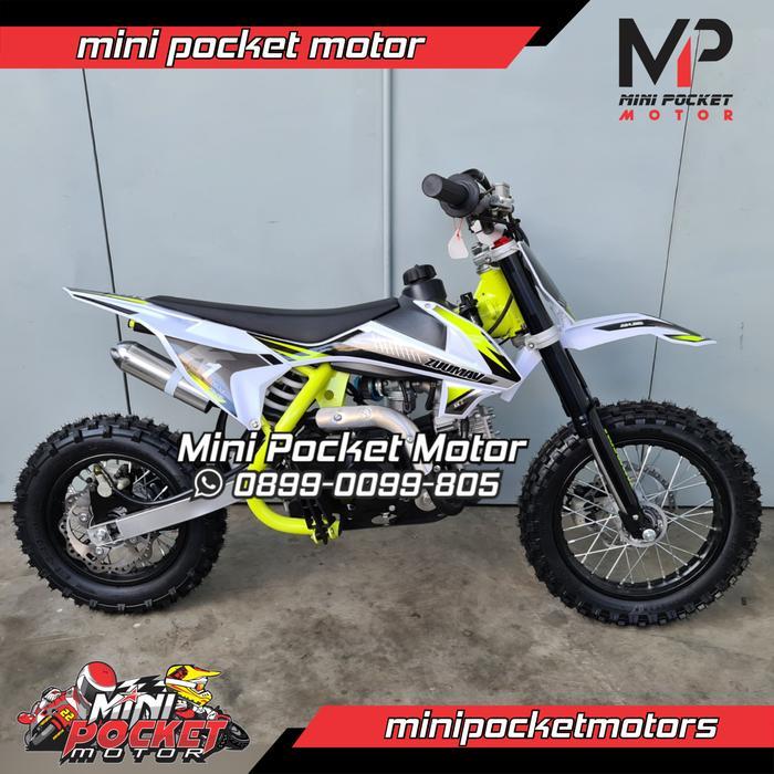 Motor Mini Trail 50cc 4Tak Automatic Elektrik Strater - Mesin Motor
