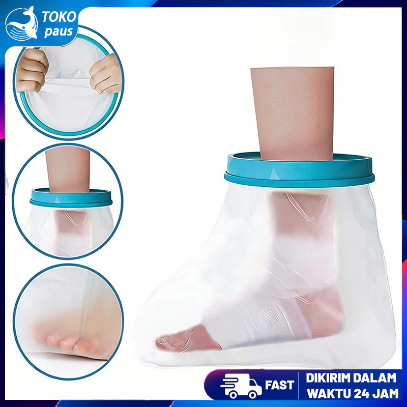 Sealcuff Pelindung Penutup Perban Mandi Tahan Air Penutup Luka Operasi Anti Air Sealcuff Penutup Luk