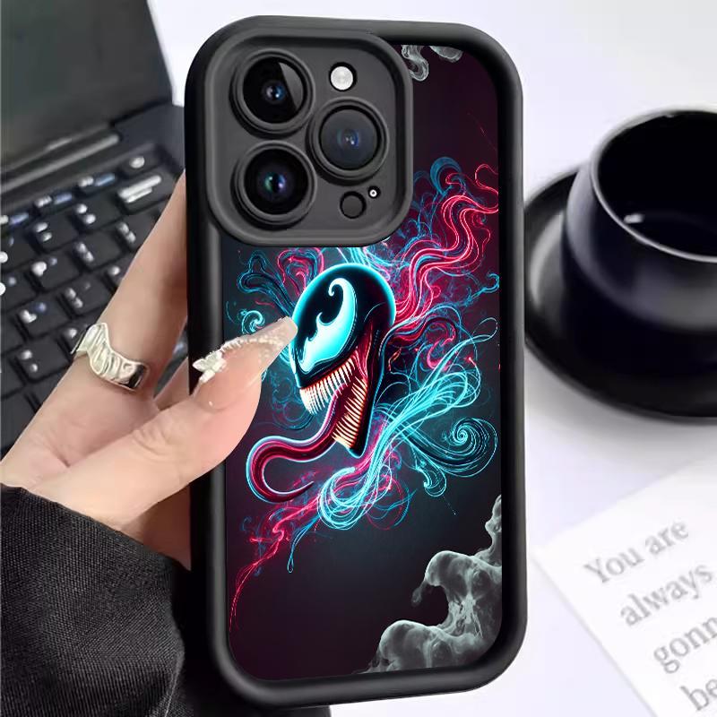 Soft Case Xiaomi Redmi Note12 4G 11 Pro 5G Plus SE 11E 11S 11SE 12 Turbo 12R 13 Camera Anime Venom A