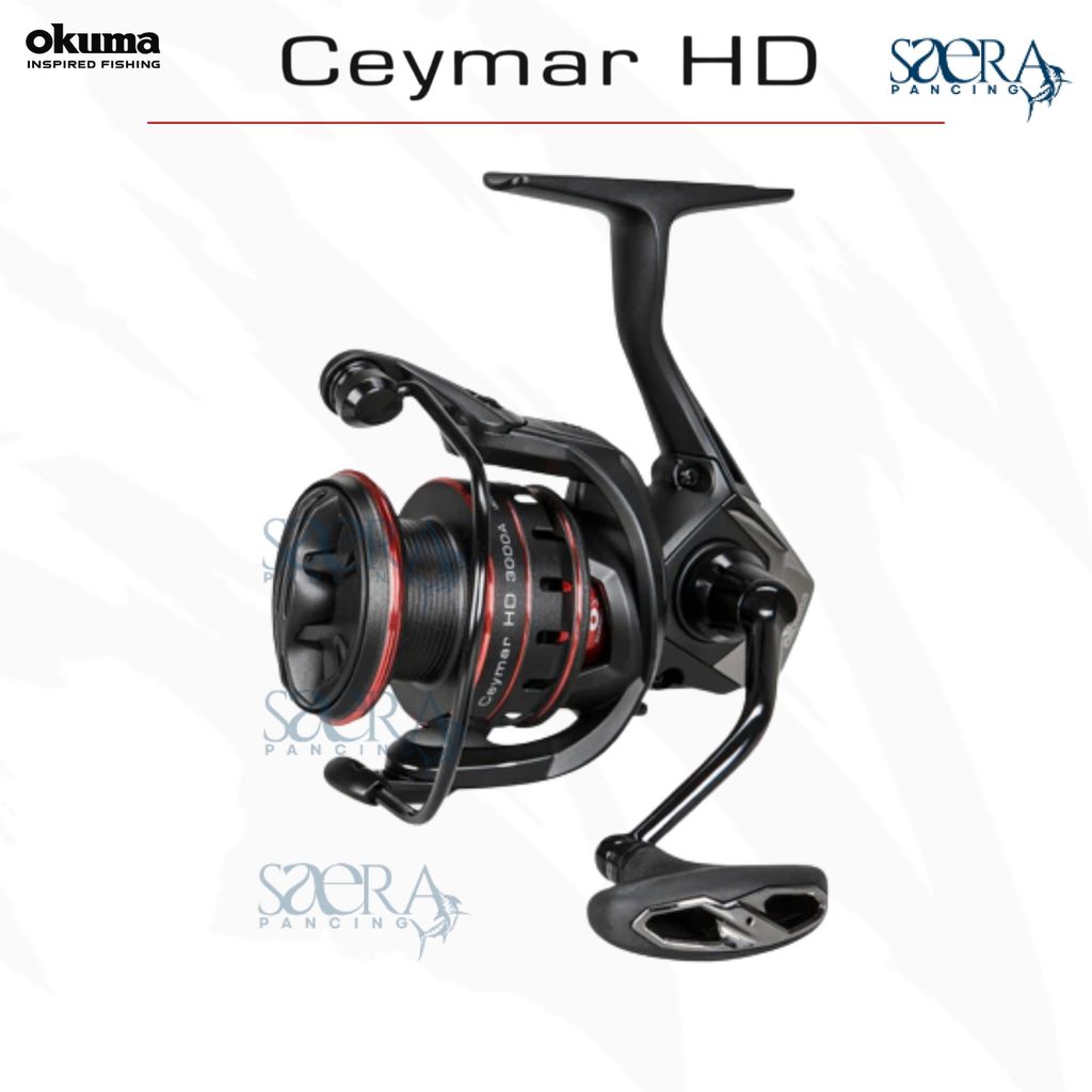 Reel Okuma Ceymar HD High Density Gearing II Oversized Main Gear Spinning Reel Power Handle