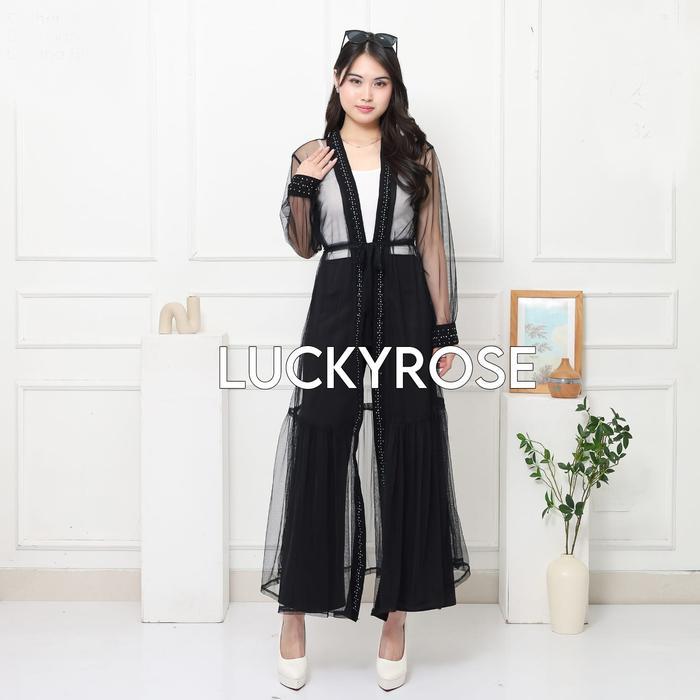 Jilly Outer Tille Cardan Brukat Lengan Panjang  Outer Tulle atasan outher brukat Outer Brokat outer 