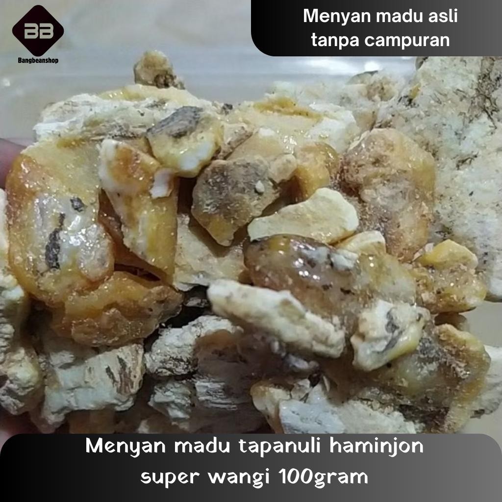Menyan Madu Tapanuli Haminjon 100gram Menyan Udut Super Wangi Pengharum Dupa