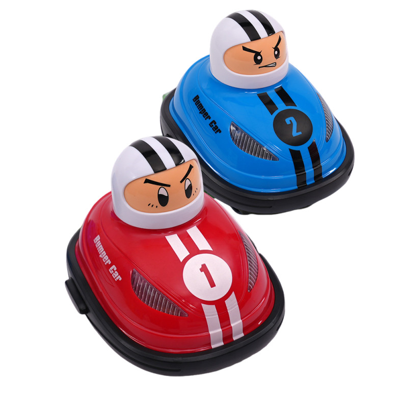 Kids Battle Game Duo Toy Car Battle Pop Up Doll Crash Bounce Ejection Light ildren Remote Control CA